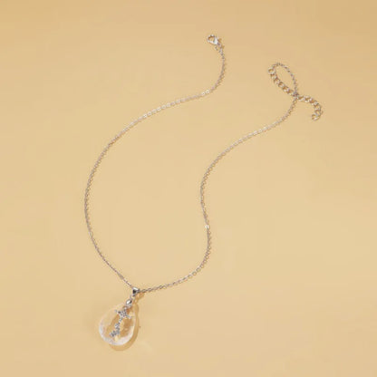 Simple Temperament Wild Drop Pendant Necklace
