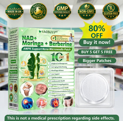 🏥🩺𝑨𝑴𝒁𝑲𝑬𝑬𝑷® 𝑵𝑨𝑫+ 𝑴𝒐𝒓𝒊𝒏𝒈𝒂 𝑩𝒆𝒓𝒃𝒆𝒓𝒊𝒏𝒆 𝑨𝑴𝑷𝑲 𝑺𝒖𝒑𝒑𝒐𝒓𝒕 𝑵𝒂𝒏𝒐 𝑴𝒊𝒄𝒓𝒐𝒏𝒆𝒆𝒅𝒍𝒆 𝑷𝒂𝒕𝒄𝒉 (𝐉𝐮𝐬𝐭 𝐨𝐧𝐜𝐞 𝐚 𝐝𝐚𝐲, 𝐯𝐢𝐬𝐢𝐛𝐥𝐞 𝐜𝐡𝐚𝐧𝐠𝐞𝐬 𝐢𝐧 𝟕 𝐝𝐚𝐲𝐬）𝙁𝙤𝙧𝙢𝙪𝙡𝙖 ✅ 𝐅𝐨𝐫 𝑺𝒖𝒑𝒑𝒐𝒓𝒕𝒔 𝑴𝒆𝒕𝒂𝒃𝒐𝒍𝒊𝒔𝒎, 𝑾𝒆𝒊𝒈𝒉𝒕 𝑴𝒂𝒏𝒂𝒈𝒆𝒎𝒆𝒏𝒕, 𝑯𝒆𝒂𝒓𝒕 𝑯𝒆𝒂𝒍𝒕𝒉,𝐨𝐛𝐞𝐬𝐢𝐭𝐲, 𝗟𝗼𝗼𝘀𝗲 𝘀𝗸𝗶𝗻,𝐝𝐢𝐚𝐛𝐞𝐭𝐞𝐬, 𝐬𝐥𝐞𝐞𝐩 𝐚𝐩𝐧𝐞𝐚, 𝐣𝐨𝐢𝐧𝐭 𝐢𝐬𝐬𝐮𝐞𝐬, 𝐚𝐧𝐝 𝐦𝐨𝐫𝐞